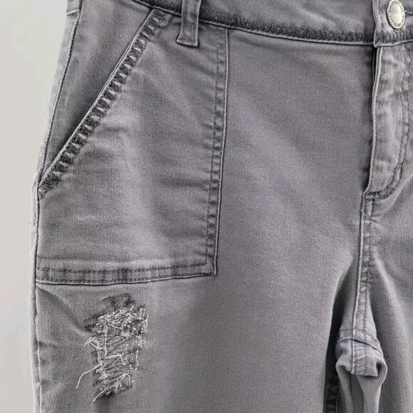 Bob Timberlake Women's Size 10 Designer Jeans Gray - Picture 2 of 9